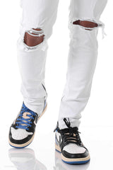 KNB3119 White | KDNK Pure White Skinny Stretch Jeans