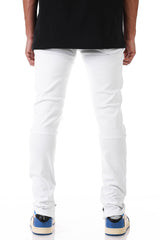 KNB3119 White | KDNK Pure White Skinny Stretch Jeans