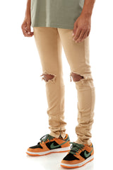 KND3119 Tan | KDNK Desert Tan Skinny Stretch Jeans