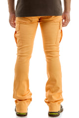 KNB3291 Orange | KDNK Bold Orange Skinny Stretch Jeans