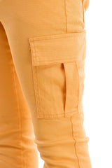 KNB3291 Orange | KDNK Bold Orange Skinny Stretch Jeans