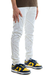 KNB3302 White | KDNK Bright White Skinny Stretch Jeans