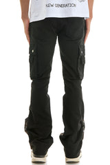 KNB3427 Black | KDNK Jet Black Skinny Stretch Jeans