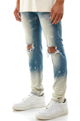 KND4431 Blue | KDNK Classic Mid Blue Skinny Stretch Jeans