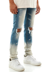 KND4431 Blue | KDNK Classic Mid Blue Skinny Stretch Jeans
