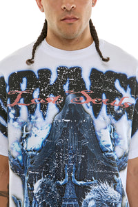 KNT110 White | KDNK Darkness Graphic Tee (Copy)