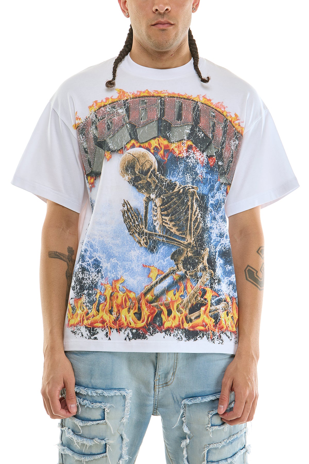 KNT116 White| KDNK Reborn Graphic Tee (Copy)