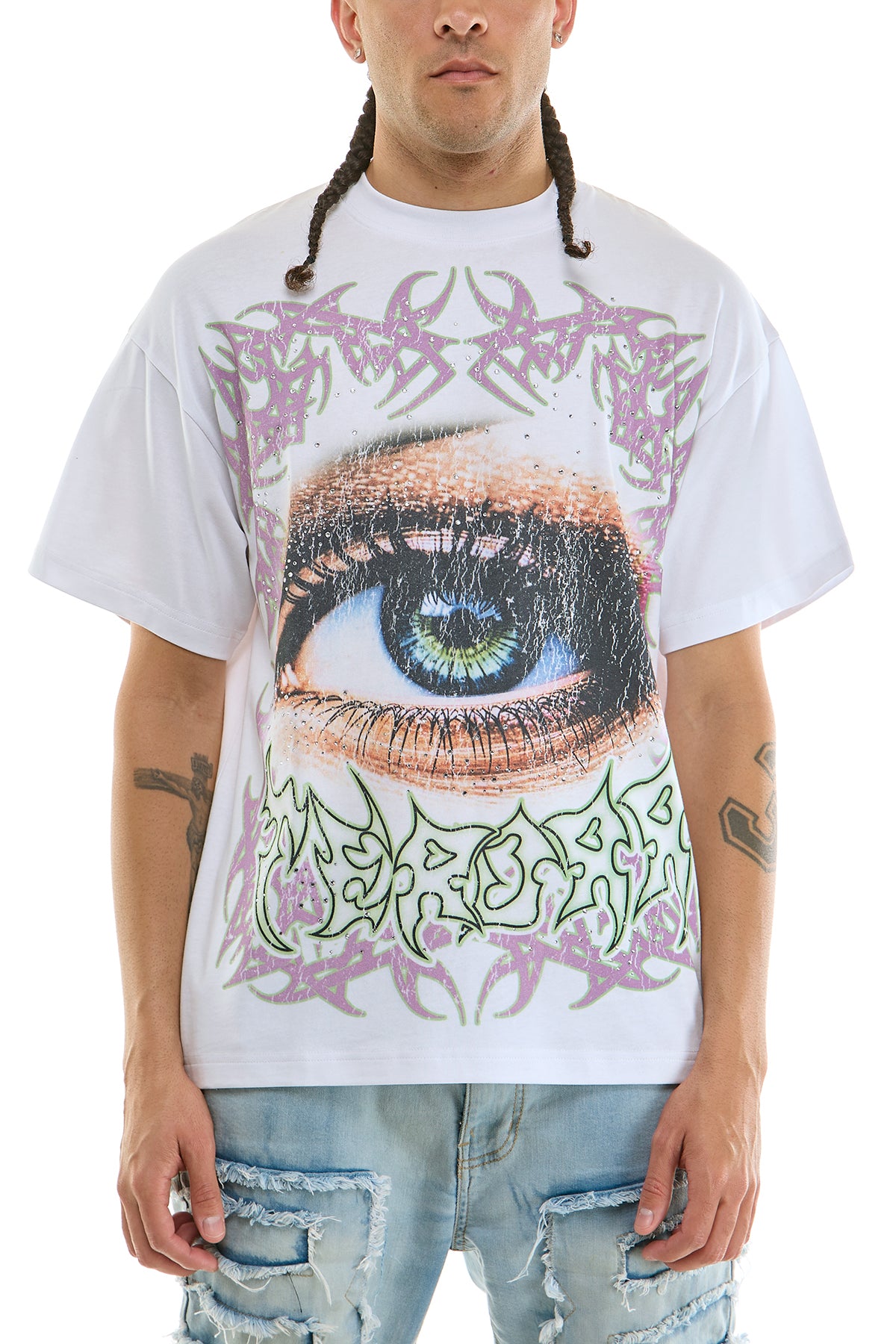 KNT119 White | KDNK Vision Graphic Tee (Copy)